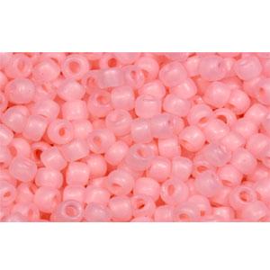 cc145f - Toho beads 11/0 ceylon frosted innocent pink (10g)