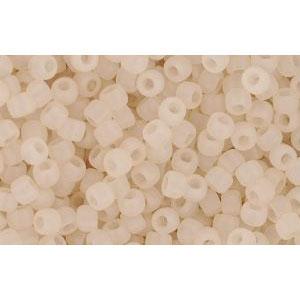 cc147f - Toho beads 11/0 ceylon frosted light ivory (10g)