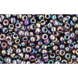 cc166c - Toho beads 11/0 transparent rainbow amethyst (10g)