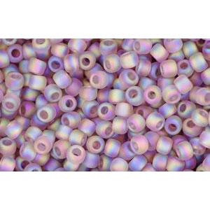 Buy cc166bf - Toho beads 11/0 trans-rainbow frosted med amethyst (10g)