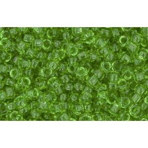 cc7 - Toho beads 11/0 transparent peridot (10g)