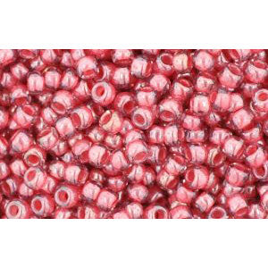 Buy cc291 - Toho beads 11/0 transparent lustered rose/mauve lined (10g)