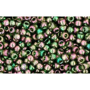 cc323 - Toho beads 11/0 gold lustered olivine (10g)