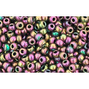 cc509 - Toho beads 11/0 higher metallic purple/green iris (10g)