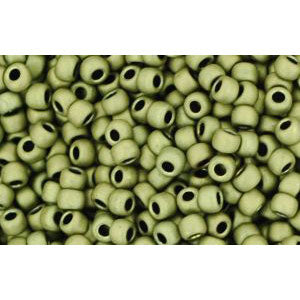 cc617 - Toho beads 11/0 matt colour dark olive (10g)