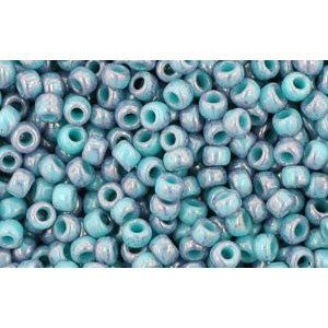 Buy cc1206 - Toho beads 11/0 marbled opaque turquoise/ amethyst (10g)