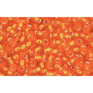 Buy cc30b - Toho beads 11/0 silver lined hyacinth orange (10g)