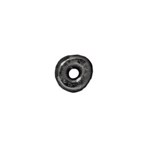 Buy Heishi beads metal antique gunmetal plated 4mm (20)