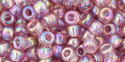 cc166 - Toho beads 6/0 transparent rainbow light amethyst (10g)