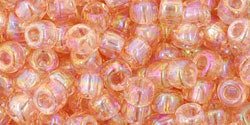 cc169 - Toho beads 6/0 trans-rainbow rosaline (10g)