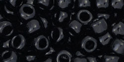 cc49 - Toho beads 6/0 opaque jet (10g)