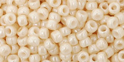 cc123 - Toho beads 8/0 opaque lustered light beige (10g)