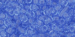 cc13 - Toho beads 8/0 transparent light sapphire (10g)