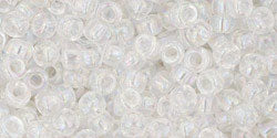 cc161 - Toho beads 8/0 transparent rainbow crystal (10g)