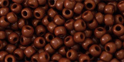 cc46l - Toho beads 8/0 opaque terra cotta (10g)