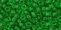 cc7 - Toho beads 8/0 transparent peridot (10g)