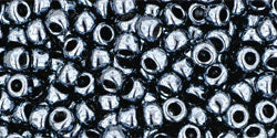 Buy cc81 - Toho beads 8/0 metallic hematite (10g)