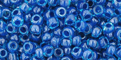 cc932 - Toho beads 8/0 aqua/capri lined (10g)