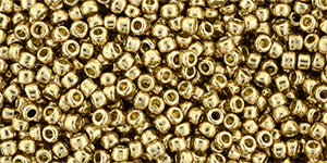 ccPF592 - Toho Beads 11/0 Round Galvanized Golden Fleece (10gr)