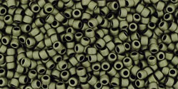 cc617 - Toho beads 15/0 matt colour dark olive (5g)