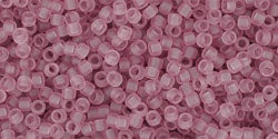 cc6f - Toho beads 15/0 transparent frosted light amethyst (5g)