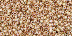 cc994 - Toho beads 15/0 gold-lined rainbow crystal (5g)