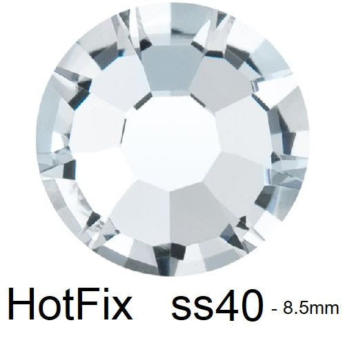 Buy Flatback Hotfix Preciosa Crystal 00030 - ss40-8.5mm (6)