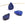 Beads wholesaler Drop Pendants Flat Natural Lapis Lazulis - 20mm - Hole: 1mm (2)