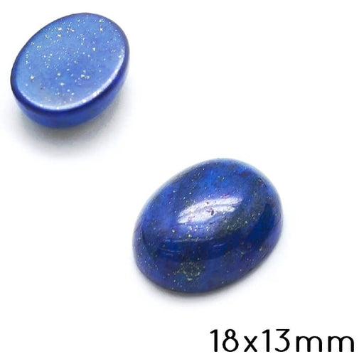 Oval Cabochon Natural Lapis Lazuli 18x13mm (1)