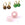Beads wholesaler Donut Rondelle Beads 10mm Rose Quartz - Hole: 4mm (2)