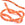 Beads Retail sales Carnelian Rondelle Beads orange 6x4mm - Hole: 1mm, 40cm (1 strand)