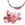 Beads wholesaler Heishi Beads slice Polished Strawberry Quartz 13x9mm (10)