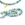 Beads wholesaler Heishi Rondelle Beads Amazonite - 6x3mm (1 Strand-19cm)