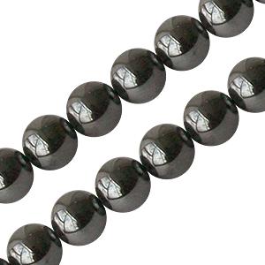 Hematite round beads 8mm (1)