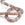 Beads wholesaler Rondelle Beads Donut Gray Agate 8x5mm - Hole: 1mm (1 strand - 39cm)