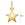 Beads Retail sales Charm pendant star with ring - 8mm Gold filled(1)