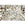 Beads wholesaler cc3201 - Toho beads mix junpaku - crystal/silver (10g)