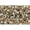 cc262 - Toho beads 8/0 inside colour crystal/gold lined (10g)