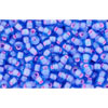 cc938 - Toho beads 11/0 aqua/ pink (10g)