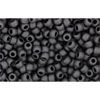 Buy Cc49f - Toho beads 11/0 opaque frosted jet (250g)