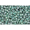 cc1207 - Toho beads 11/0 marbled opaque turquoise/blue (10g)