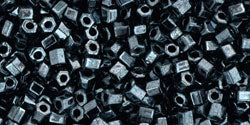 cc81 - Toho hexagon beads 2.2mm metallic hematite (10g)