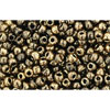cc1706 - Toho beads 11/0 gilded marble black (10g)