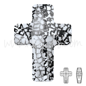 Crystal Cross Beads 5378