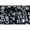cc81 - Toho cube beads 3mm metallic hematite (10g)
