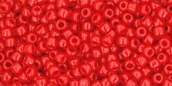 Buy cc45a - Toho beads 11/0 opaque cherry (250g)