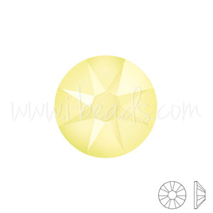 Buy Swarovski 2088 flat back rhinestones crystal powder yellow ss20-4.7mm (60)