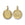 Beads wholesaler Charm pendant frame for Swarovski 2088 SS34 gold (1)