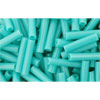 cc55 - Toho bugle beads 9mm opaque turquoise (10g)