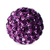 Premium rhinestone beads amethyst 10mm (1)